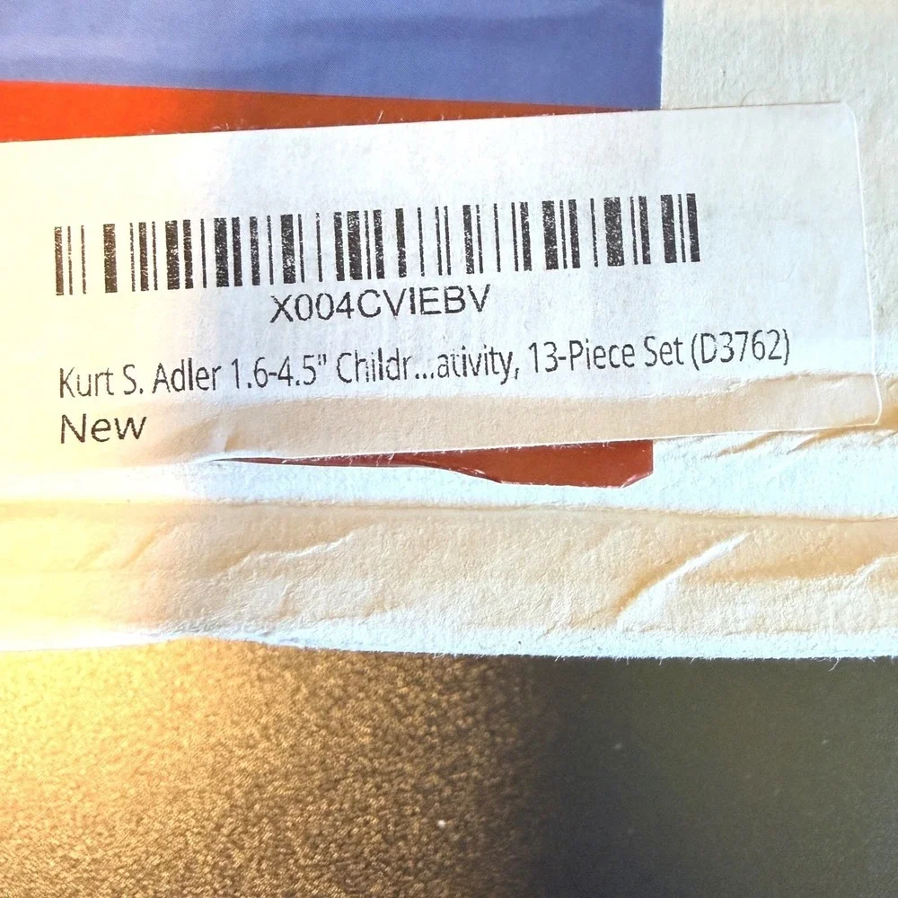 NEW Kurt S Adler‎ 13 Piece Childrens Nativity Set D3762 Multicolor Christmas